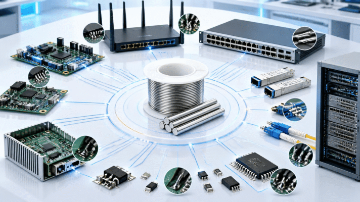 Giải pháp thiếc hàn cho thiết bị viễn thông